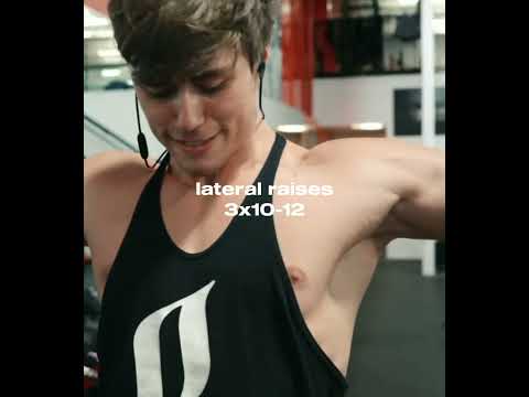David Laid shoulder workout #davidlaid #gymmotivation #fitness
