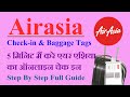 Air Asia Web Check In I New Rules I Baggage Tags |Luggage tags | Step by Step Full Guide Air Asia Web Check In I New Rules I Baggage Tags |Luggage tags | Step by Step Full Guide