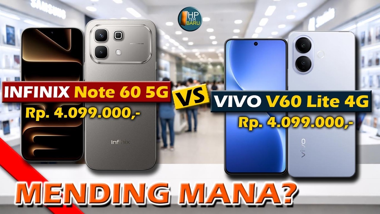 MENDING MANA? INFINIX NOTE 60 5G VS VIVO V60 LITE 4G