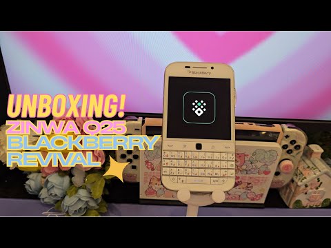 💗Unboxing - Zinwa Q25 ( Blackberry Classic Mod )