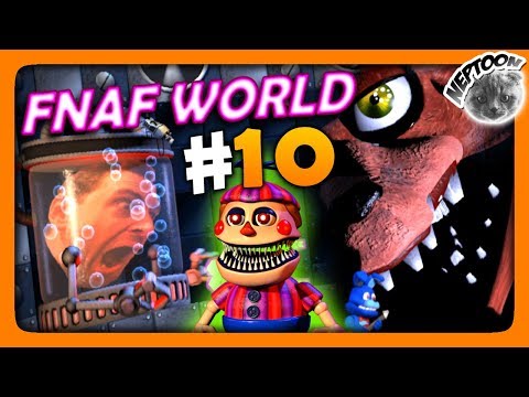 FNaF World (Мир ФНАФ) Прохождение #10 ✅ МИНИ-ИГРЫ И ЧИППЕР!