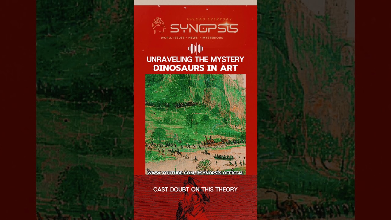 Unraveling the Mystery: Dinosaurs in Art  #mystery #crime