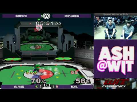 WillPickles (Luigi) vs Michael (Puff) - ASH@WIT #93 Melee Loser's Quarters