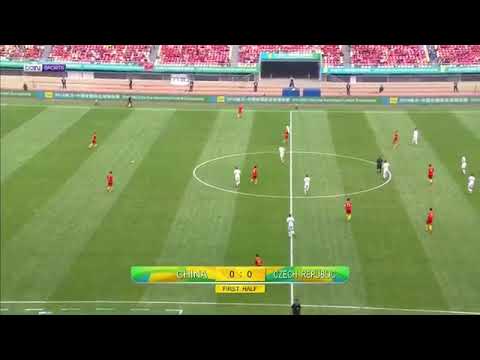 China vs czech republic all goals highlights 2018