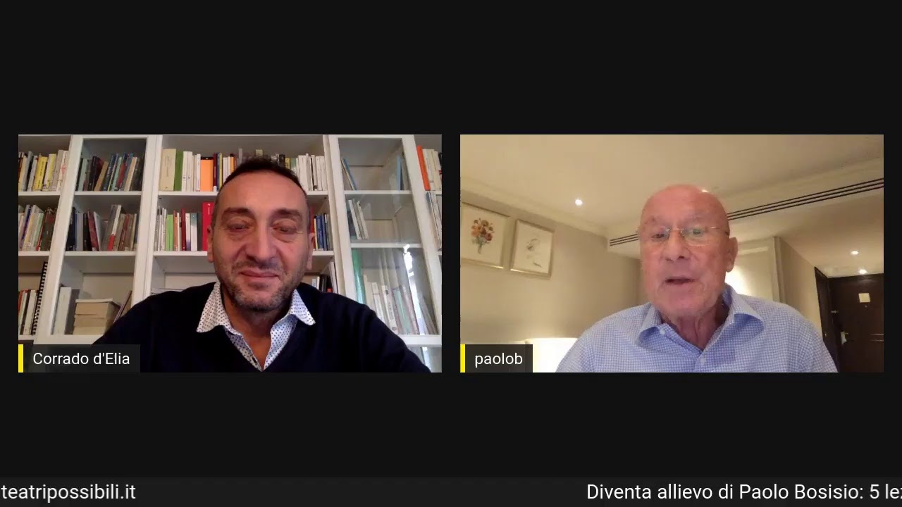 Incontro con Paolo Bosisio
