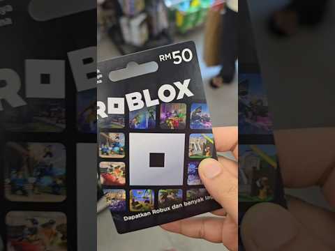 Cara Redeem Giftcard Roblox untuk dapatkan Robux #roblox #robux #giftcard #freerobux #tutorial