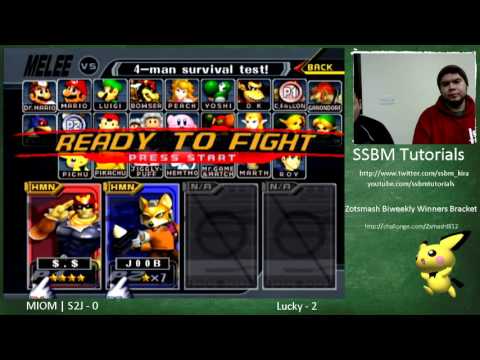 UCI 12 Winner's Finals - MIOM S2J (Falcon) vs Lucky (Fox, Falcon) - Super Smash Bros. Melee