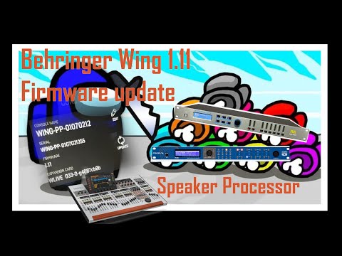 【AVEM 】 Digital Speaker Management inside Behringer WING !!!! Major update in Firmware v1.11