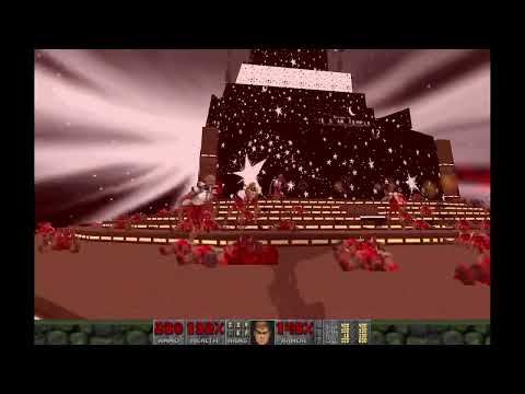 Nuts 3 by B.R.P.D. (Doom II mod) - 99% kills 100% items 100% secrets