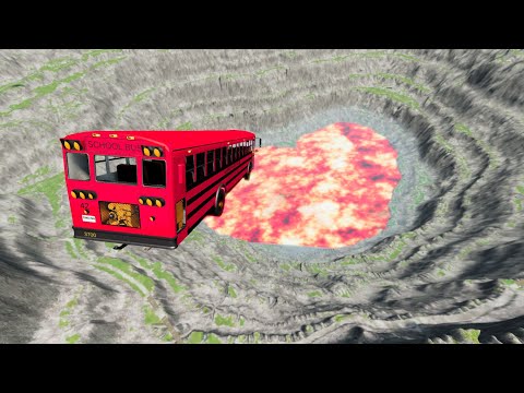 BeamNG.Drive - Leap Of Death Car Jumps and Falls Crashes #3