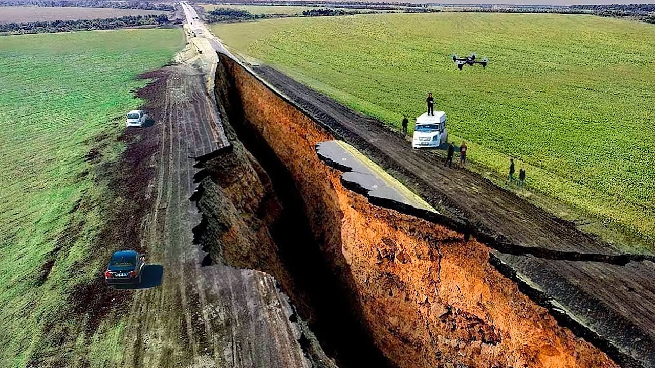 Será que a terra pode se rachar ao meio?! Coisas inacreditáveis estão acontecendo em todo mundo!