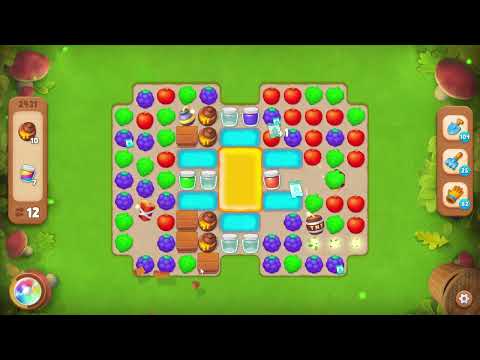 Gardenscapes 2431 Level - 18 moves - NO BooSTERS