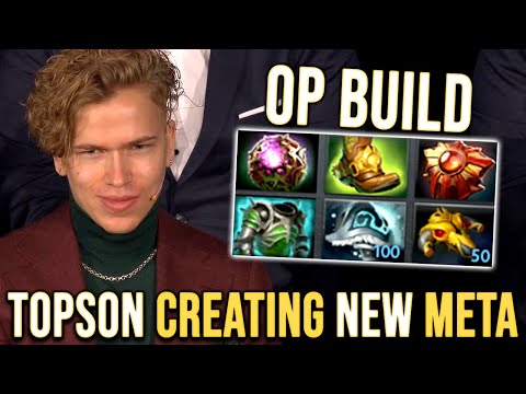 TOPSON CREATING NEW INVOKER META - 200 IQ BUILD