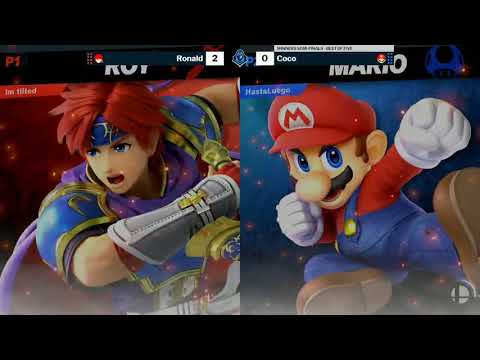 PURE Smash 24 Winners Semi-Finals - Ronald (Roy) vs Coco (Mario)