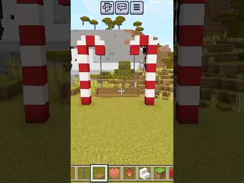 EPIC Christmas Swing Build in Minecraft! Spread Cheer Now! #minecraft