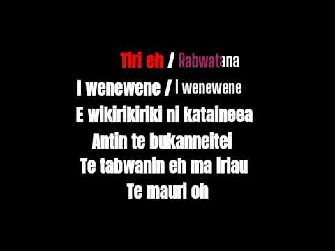 Ararakean te kirabu aio kiribati karaoke