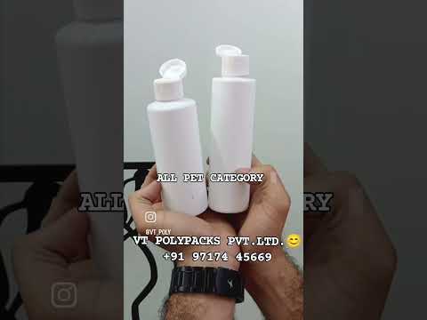100ml Pet Sleek Bottle For Shempoo