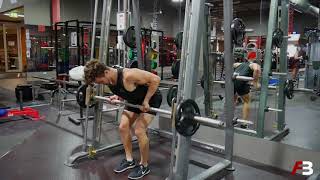 Underhand Smith Machine Bent Over Row exercise video thumbnail