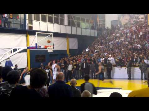 Riyadi Vs Champville Spencer half court