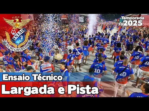 União da Ilha 2025 | Largada e Pista - Ensaio Técnico |  Samba ao vivo #ETSO25