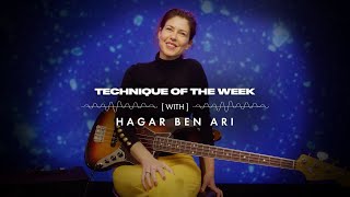  - Hagar Ben Ari on Playing on Live TV | Technique of the Week | Fender