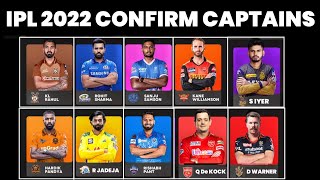 Download Lagu IPL 2022 - MI, CSK, KKR, SRH, DC, RR, RCB, PBKS, AHMEDABAD u0026 LUCKNOW Captain for the IPL 2022 Thumbnail