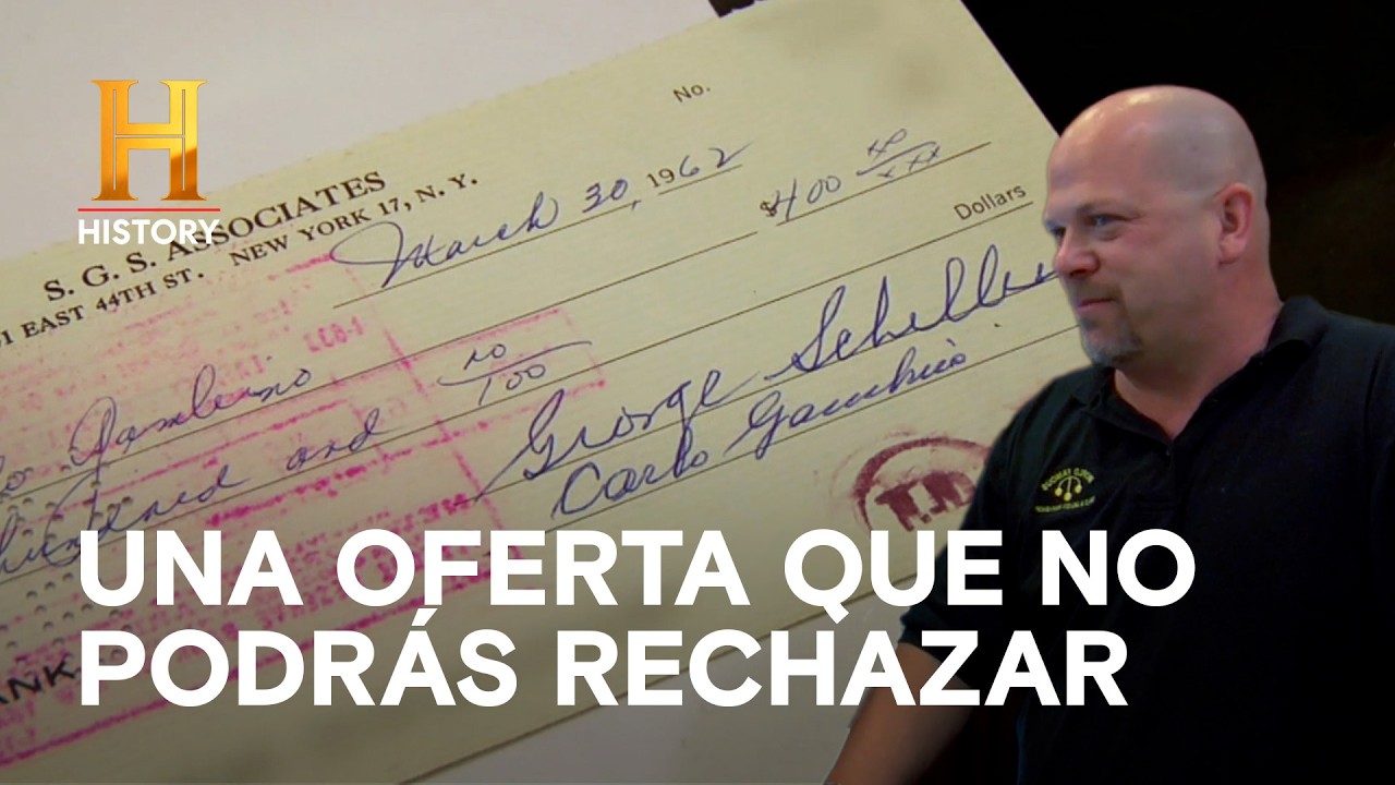 Guitarra de Def Leppard, cheque de Carlo Gambino y guitarra Les Paul - EL PRECIO DE LA HISTORIA