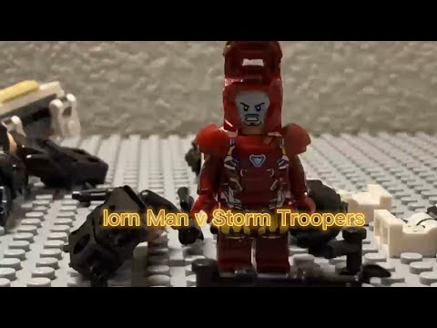 Iron Man Beats up some storm troopers…