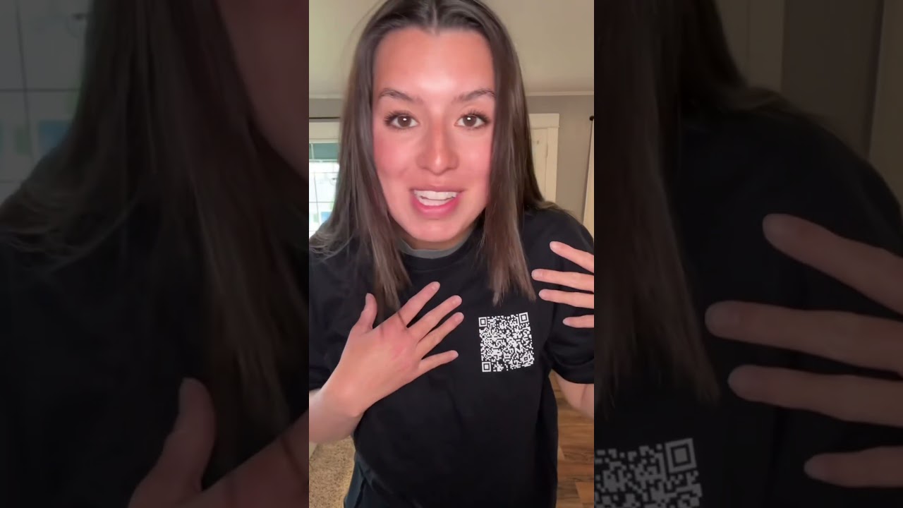 Fully customizable QR shirt! #fyp