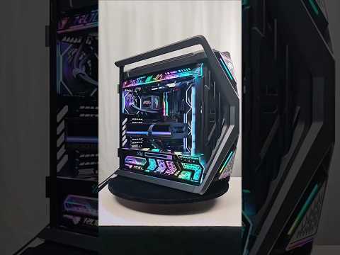 World's Fastest CPU🥵 with Fastest GPU👑 #pcbuild ASMR #shorts