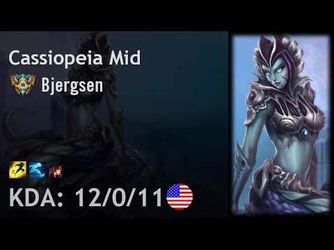Cassiopeia Mid vs Taliyah - Bjergsen - NA Challenger Patch 6.17