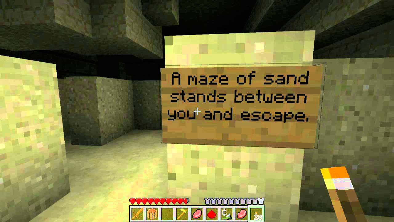 Minecraft Adventure Map: Pharaoh's Curse #01