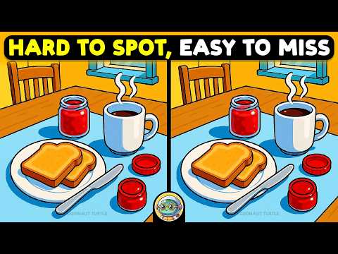 🐢🧩 Find 3 Differences | Mind Training Game 🧩🐢 | Quizonaut Turtle