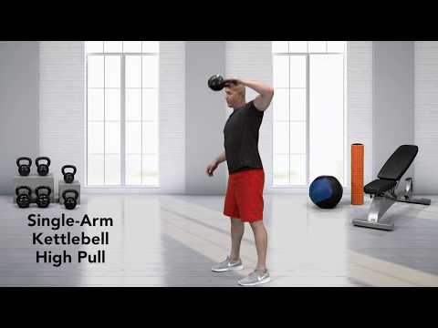 How to do a Single-Arm Kettlebell High Pull