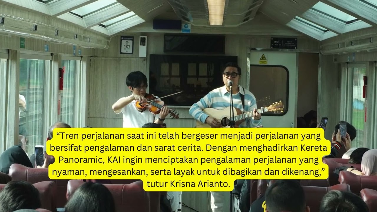 KAI Ajak Gen Z dan Milenial Menjelajahi Bumi Papandayan dengan Kereta Panoramic