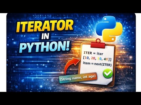 Python Lecture 90 Python Iterator Iterable Vs Iteratoriter Method Enhancecodelearning
