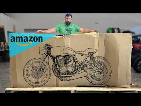 I Bought the MOST EXPENSIVE Cafe Racer Motorcycle on Amazon
