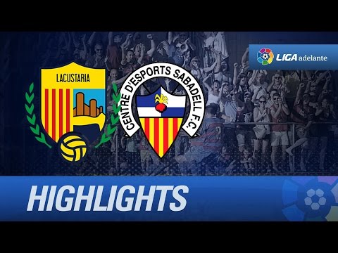 Resumen de UD Llagostera (0-1) CE Sabadell - HD
