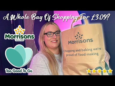 How did I get whole bag of shopping for £3.09?! 😮🛒 | Morrisons Too Good To Go Review | March 2023
