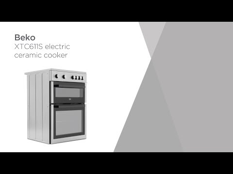 Beko XTC611S 60 cm Electric Cooker - Silver | Product Overview | Currys PC World