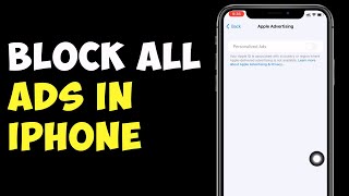 How To Block All Ads In iPhone | Block All Advertisements On All iPhone!
