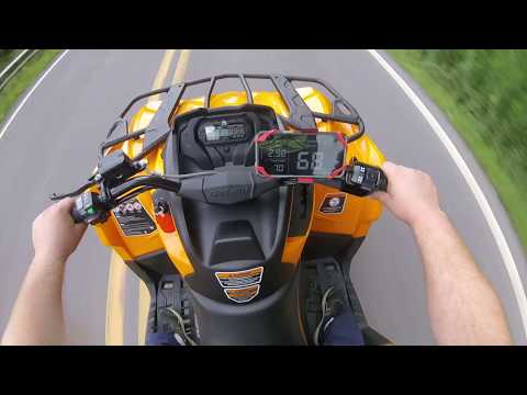YouTube video about: Can am outlander 570 top speed?