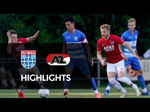 Highlights PEC Zwolle - AZ | Oefenduel