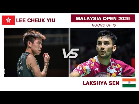 WHEN HE's ON FORM! (李卓耀) LEE Cheuk Yiu Vs Lakshya SEN | Malaysia Open 2026