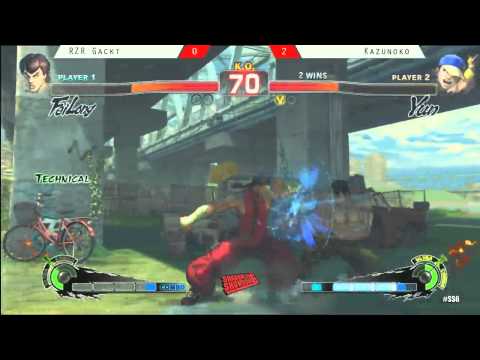 SS2k15 - USFIV Top 4 highlight - Momochi, Kazunoko, Gackt, Eita