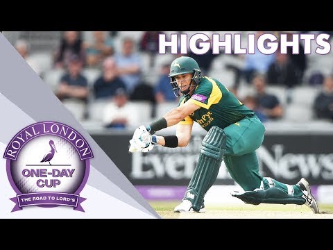 Lancs & Notts In High Scoring Thriller - Royal London One-Day Cup 2018 Highlights