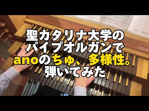 【聖カタリナ大学】パイプオルガンでano「ちゅ、多様性。」を弾いてみた
