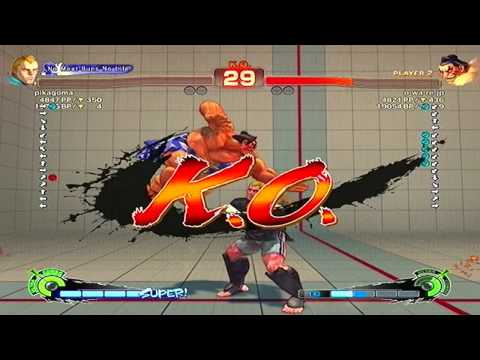 SSF4 AE  pikagoma Able Vs o wa re jp Honda