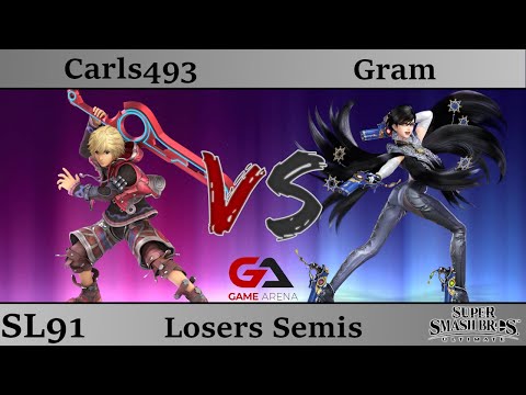 SmashLAN'd 91 - Losers Semis: Carls493 (Shulk) vs Gram (Bayo)