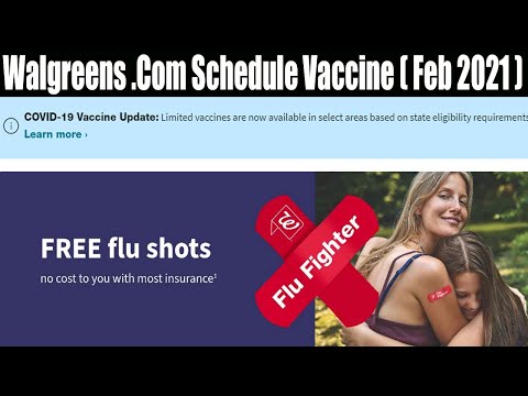 Walgreens Com Schedule Vaccine